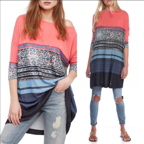 Free People Dresses & Skirts - Free People Stepping Out Tunic Dress Size S NWOT